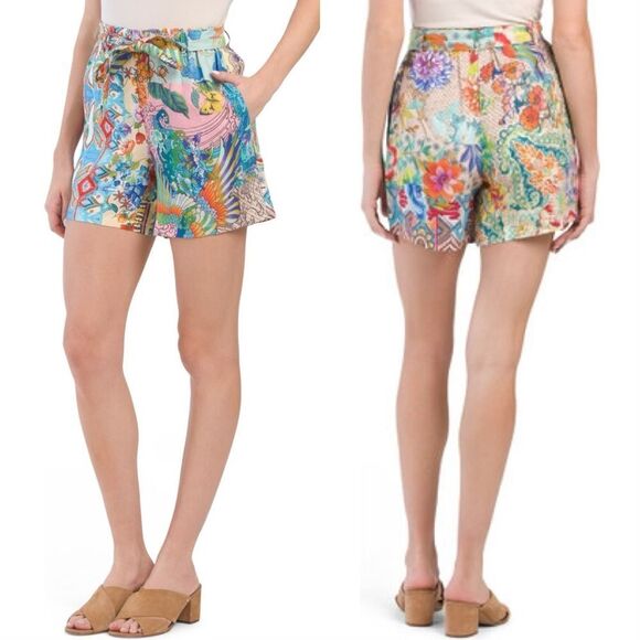 Johnny Was Dreamer Easy Linen shorts - Picture 3 of 9